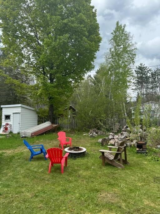 فيلا Bienvenue Au Chalet 3 Copains Lac-Simon المظهر الخارجي الصورة